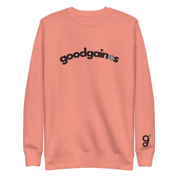 Embroidered Good Gaines w/ Logo on the Wrist Unisex Premium Sweatshirt - Image 3