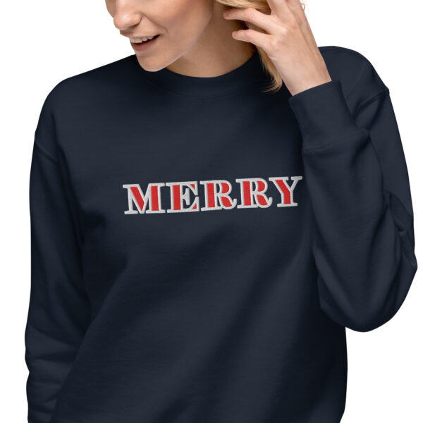 Merry Premium Sweatshirt - Image 2