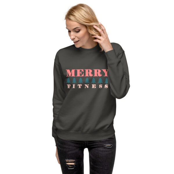 Merry Fitness Unisex Premium Sweatshirt - Image 12